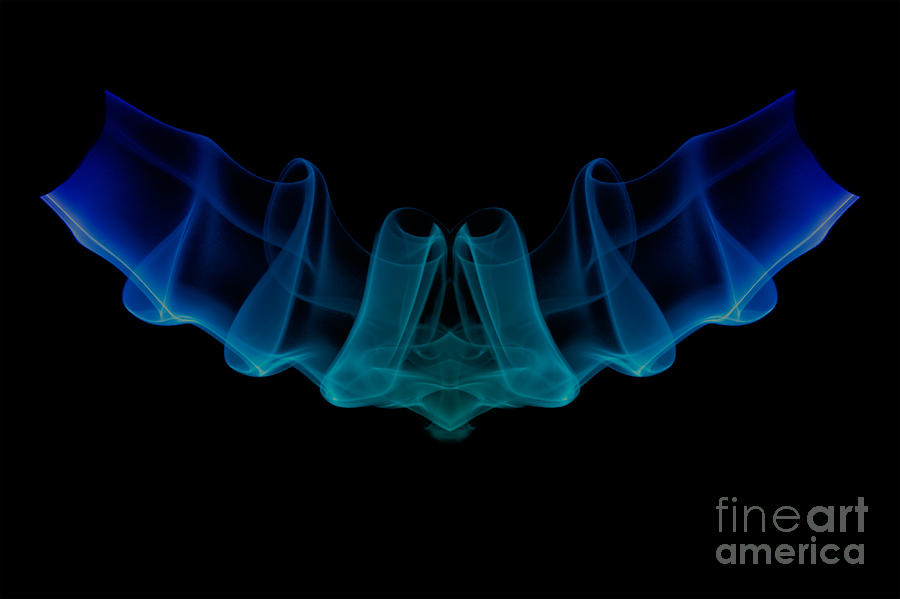 Abstract Photograph - smoke XIX ex-mb2 by Joerg Lingnau