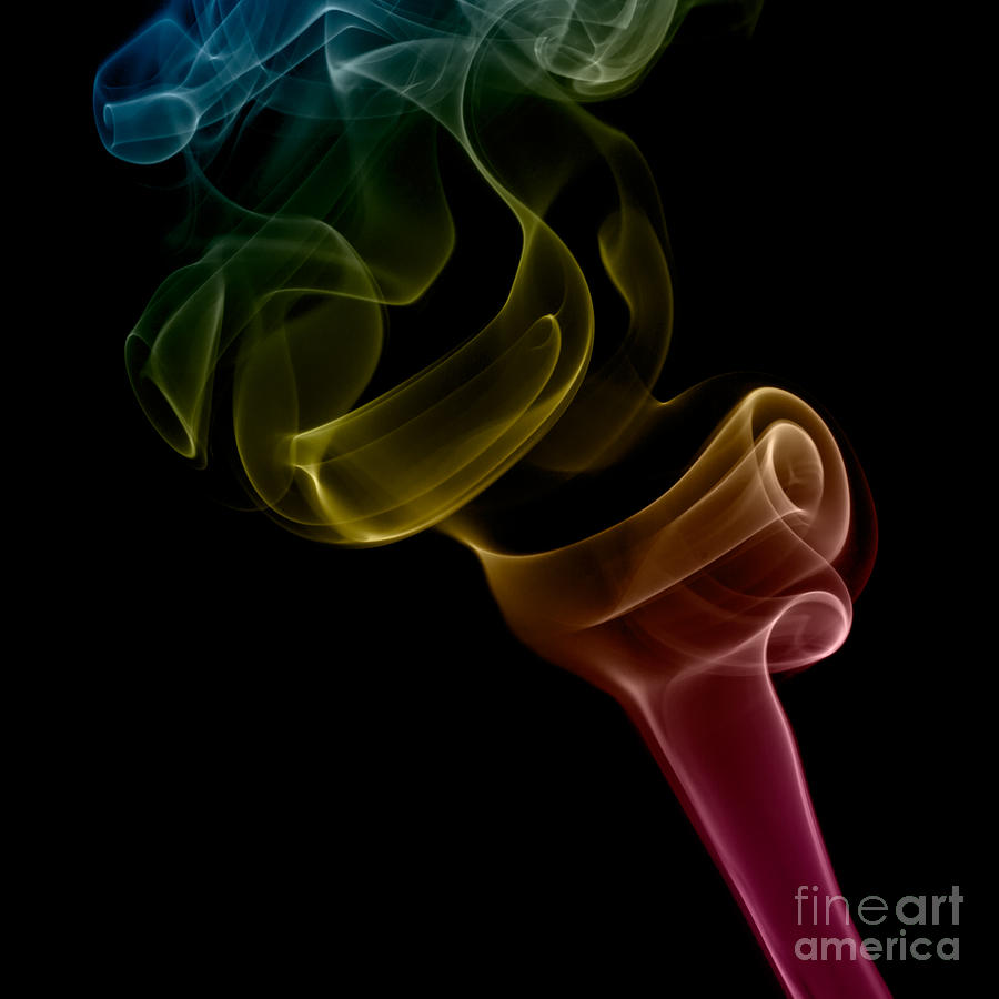 smoke XVI Photograph by Joerg Lingnau