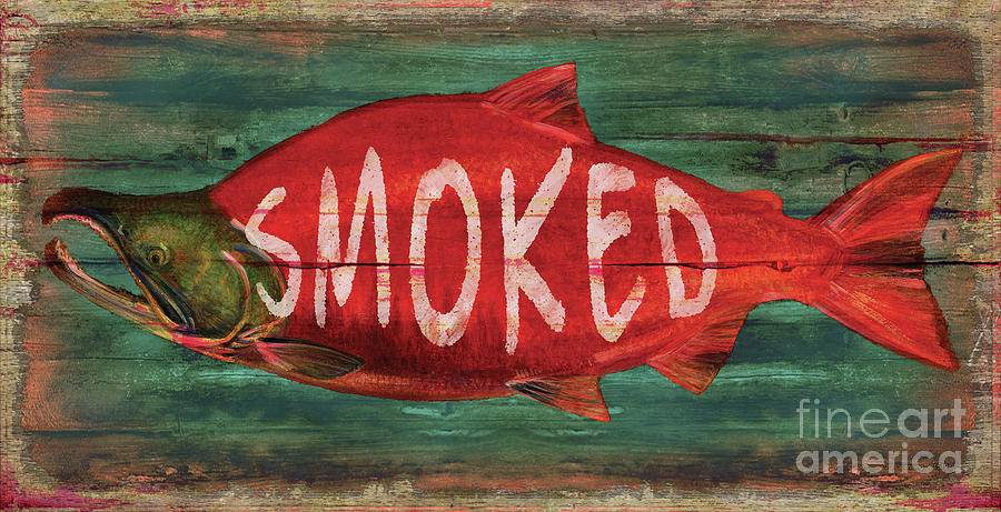 Smoked Fish Painting by Joe Low