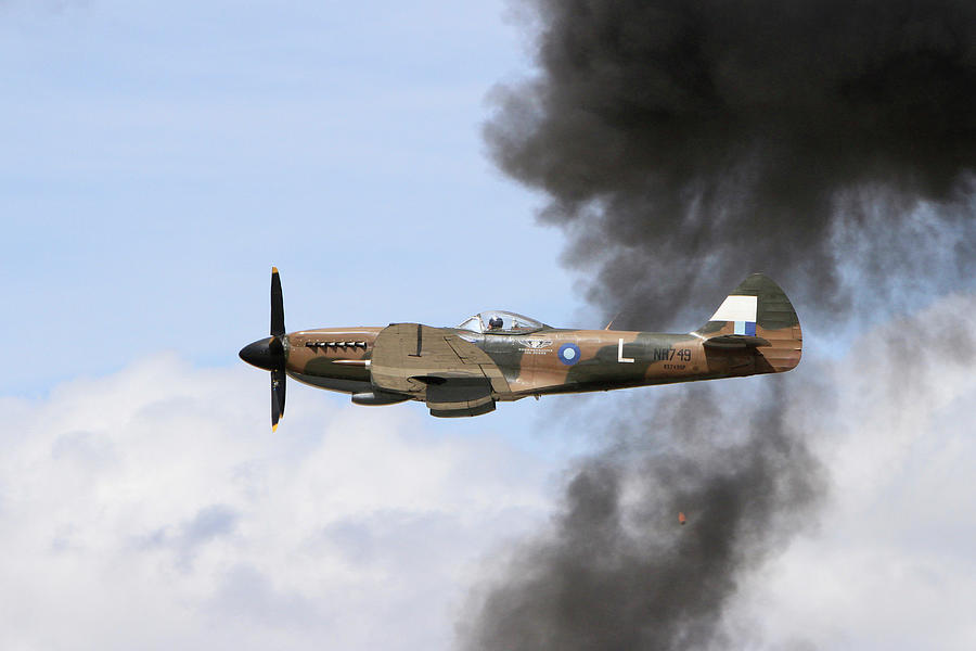 Smoken Spitfire  Photograph by Shoal Hollingsworth