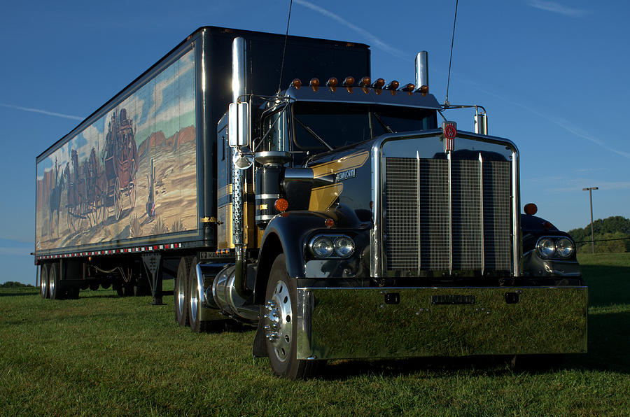 Smokey and the Bandit Tribute Semi Truck Photograph by Tim McCullough