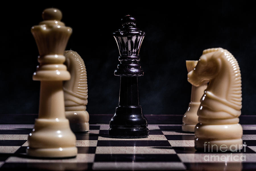 Smokey Chess Photograph