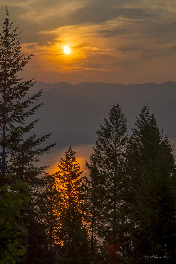 Smokey Gold Hill Sunrise 2 Photograph by Albert Seger