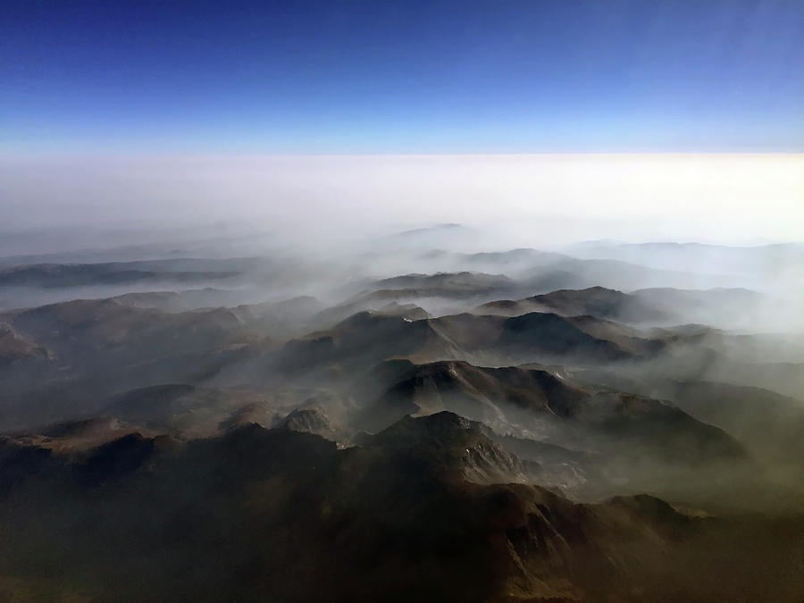 Smokey Rocky Mountains Photograph by Robert Meyers-Lussier