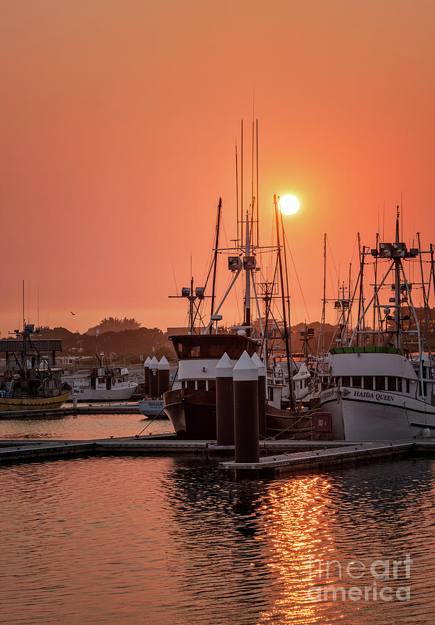 Smokey Sunset Crescent City Marina 2 by Al Andersen Smokey Sunset Crescent City Marina 2 by Al Andersen