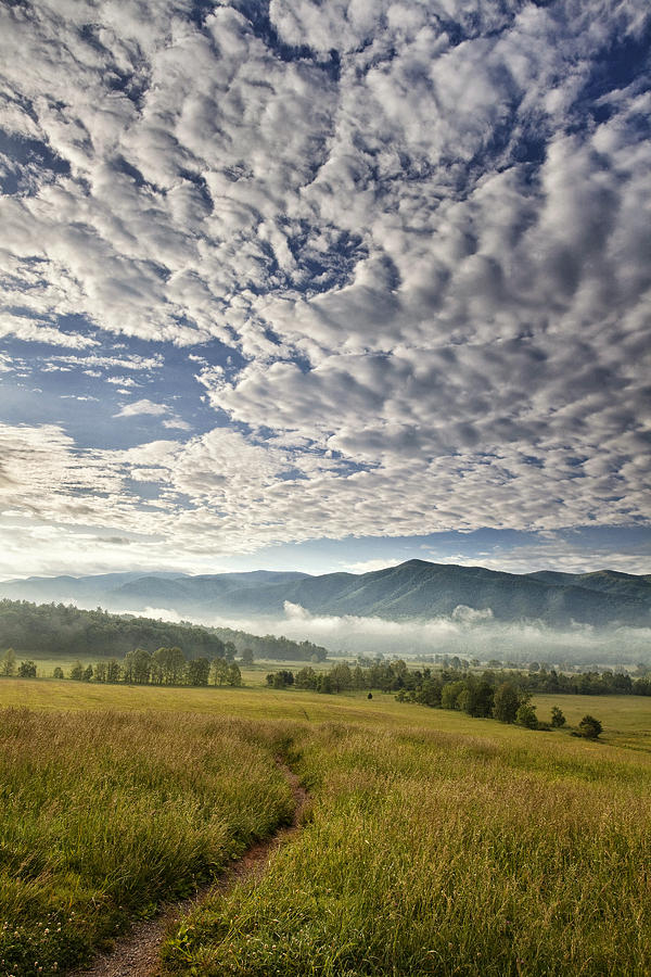 Mountain Photograph - Smokies Cloudscape by Andrew Soundarajan