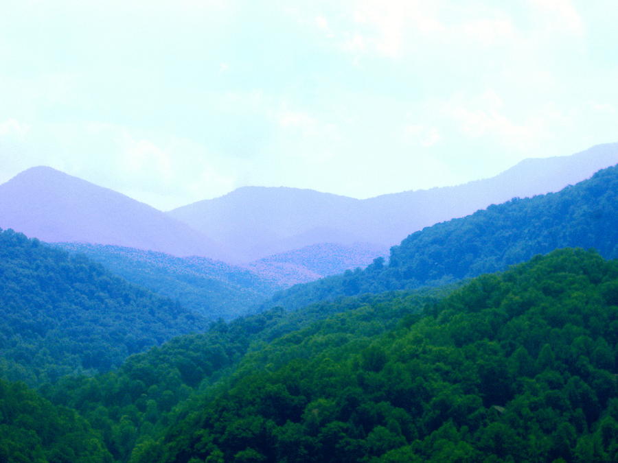 Mountain Photograph - Smokies In Spring by Cat Rondeau