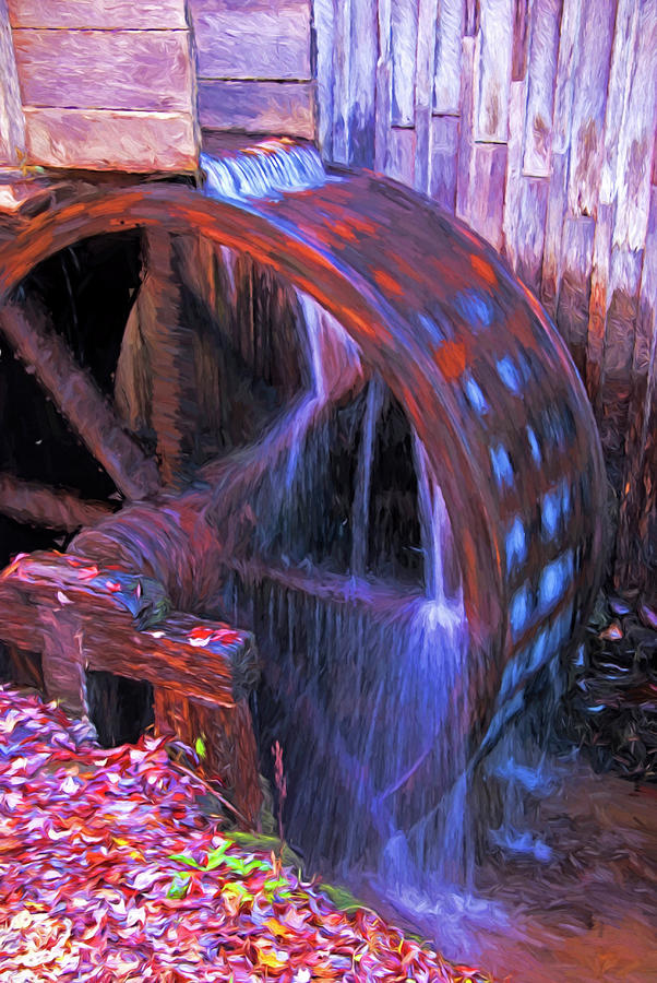 Smokies Cable Mill Mixed Media by Dennis Cox Photo Explorer