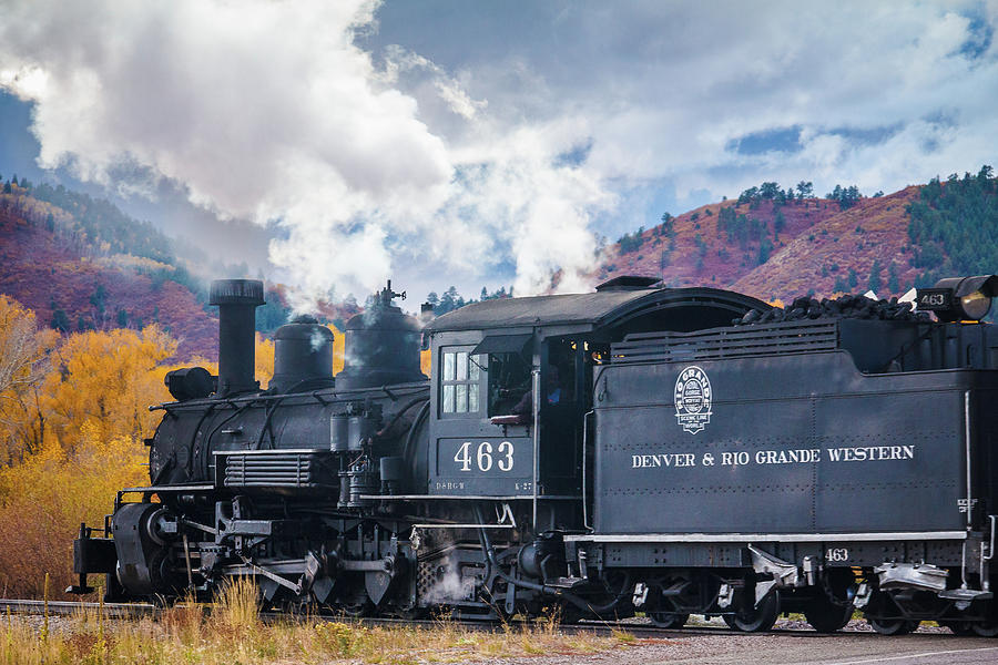 Smokin Train 463 Photograph by Steven Bateson