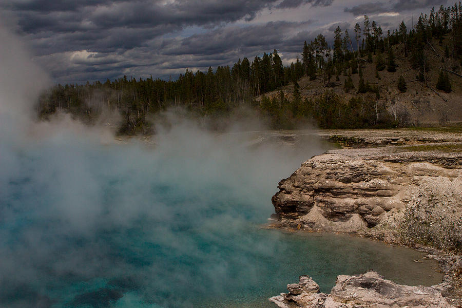 Smoking Cauldron Photograph by William Fredette-huffman - Fine Art America