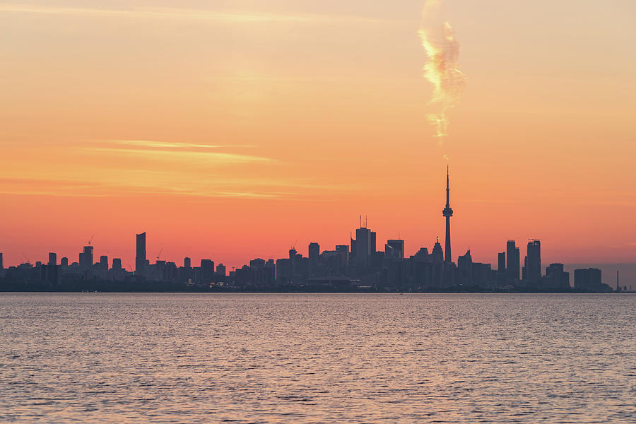 Smoking Hot Toronto Skyline Photograph by Georgia Mizuleva