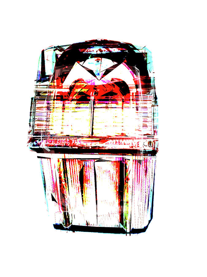 Music Digital Art - Smoking Out the Jukebox by Poster Book Music Digital Art - Smoking Out the Jukebox by Poster Book