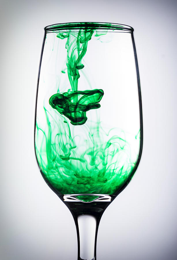 Smoky Glass- Green Photograph by Matt Hammerstein