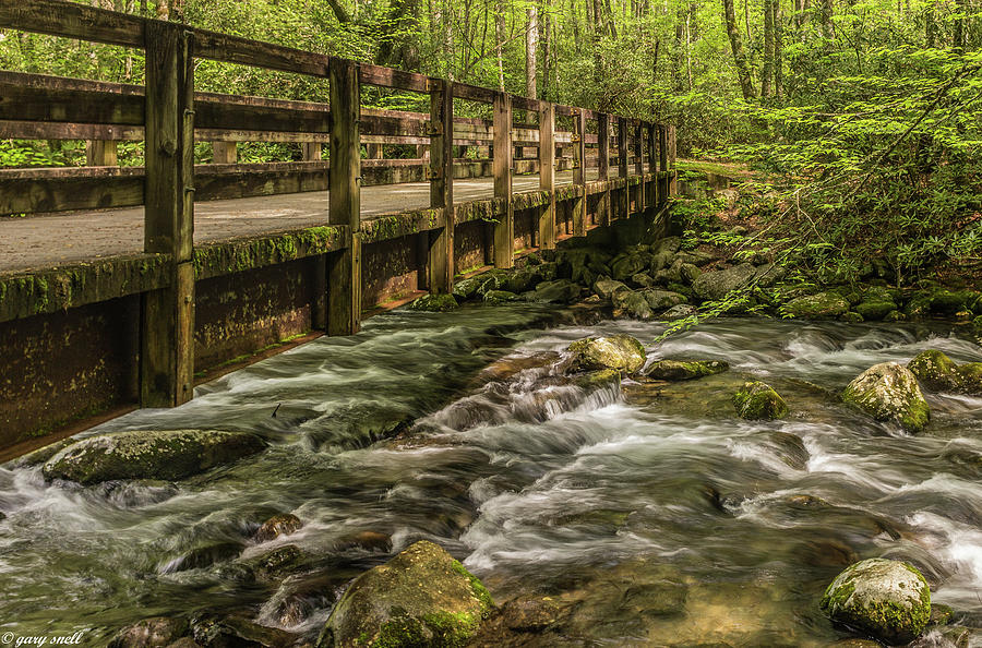 Smoky Mountain Bridge Photograph by Gary Snell - Fine Art America