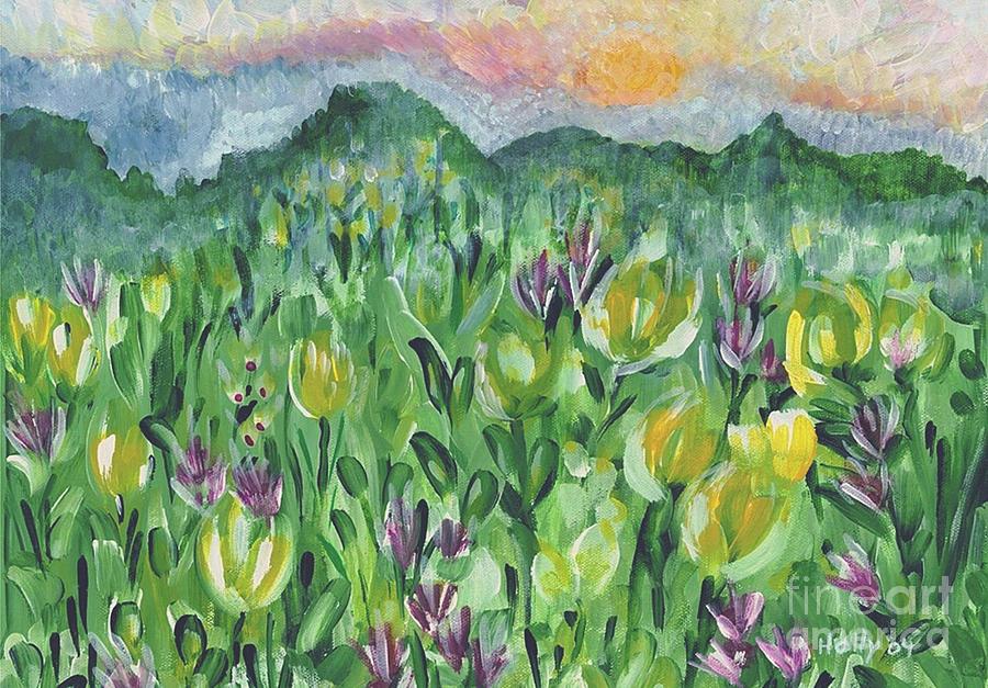 Smoky Mountain Dreamin Painting by Holly Carmichael