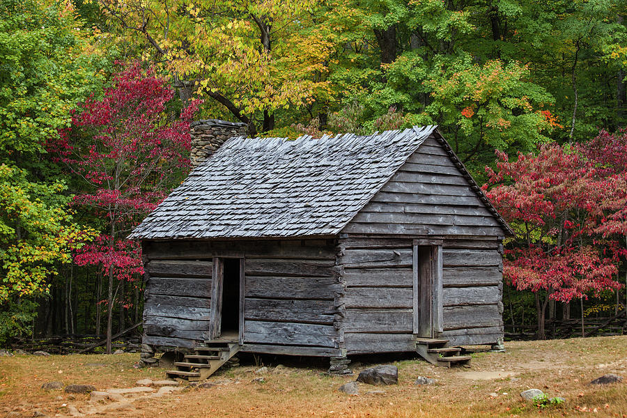 Smoky Mountains Cabin #1 Photograph by Scott Slone