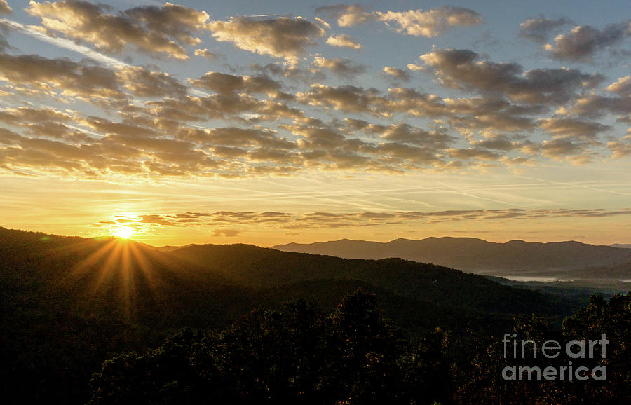 Blue Ridge Sunrise Photograph