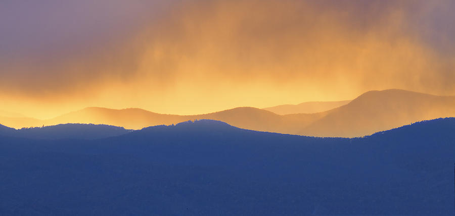 Smoky Mountain Sunset Photograph by Ken Barrett