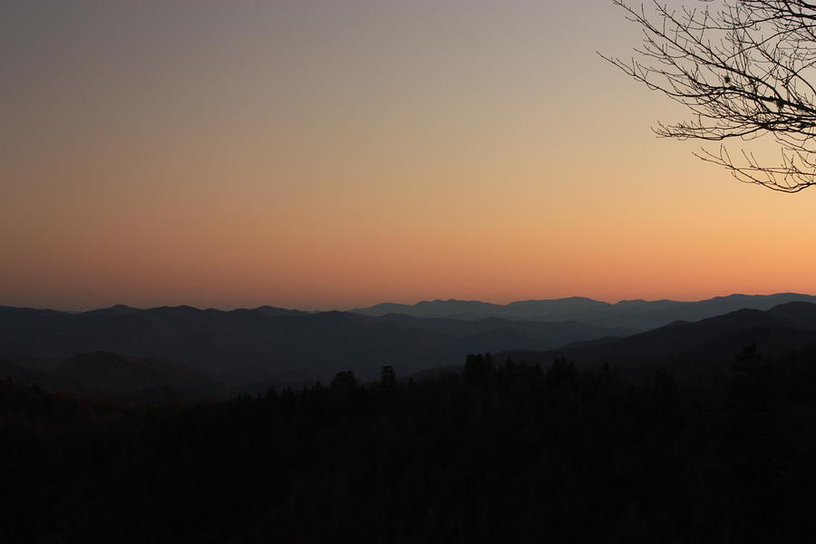 Smoky Mountain Sunset Photograph by Nunweiler Photography