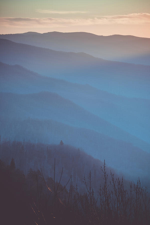 Smoky mountains Photograph by Mati Krimerman