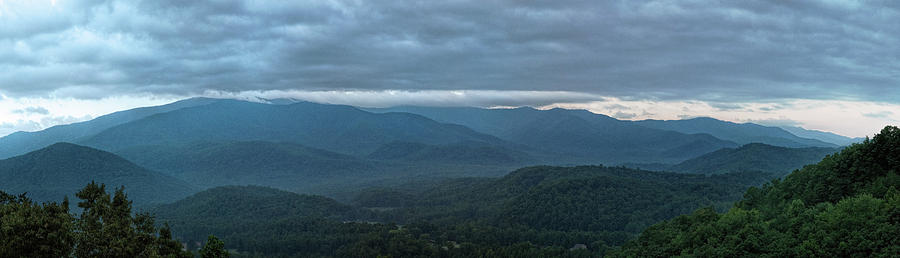Nature Photograph - Smoky Mountains Pano by Jemmy Archer