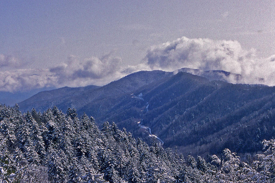 Smoky Mountains Snow - 2 Photograph by Randy Muir