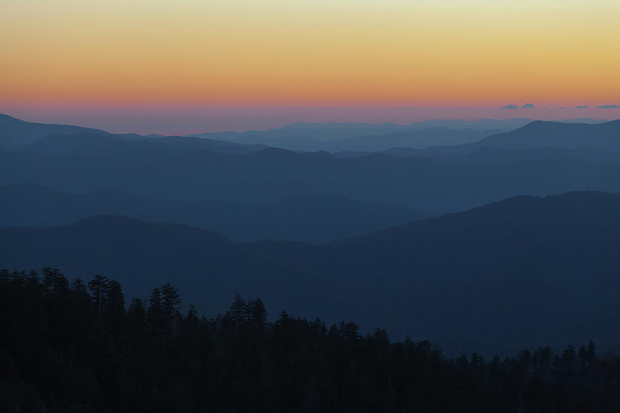 Smoky Mountains Sunrise Photograph by Scott Slone