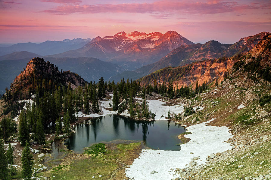 Smoky Sunrise In The Wasatch Back Photograph By Johnny Adolphson