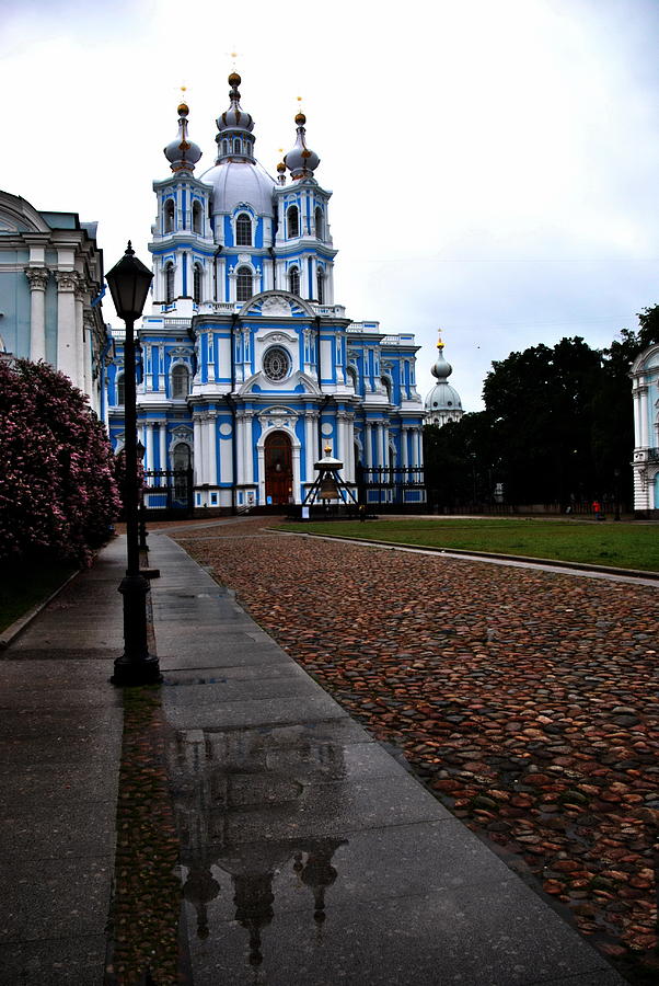  Smolny Cathedral Photograph by Jacqueline M Lewis