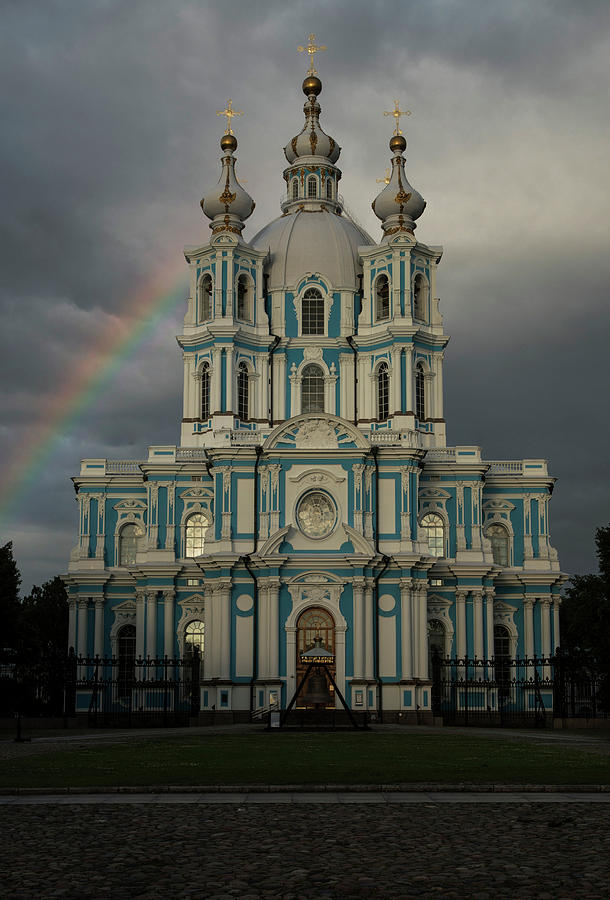 Smolny Cathedral Photograph by Jaroslaw Blaminsky