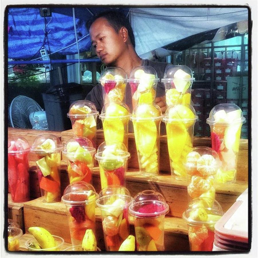 Thailand Photograph - Smoothie Nirvana. Choose A Cup Of by Mr Photojimsf