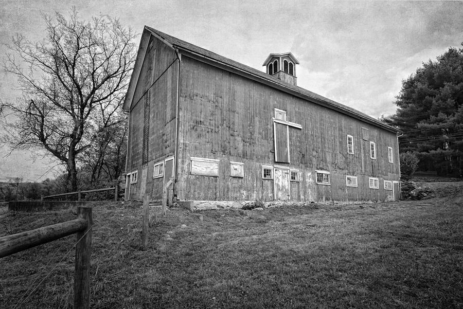 Smyrski Farm bw Photograph by Bill Wakeley