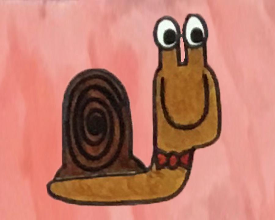 Snail Painting by Paul Fields