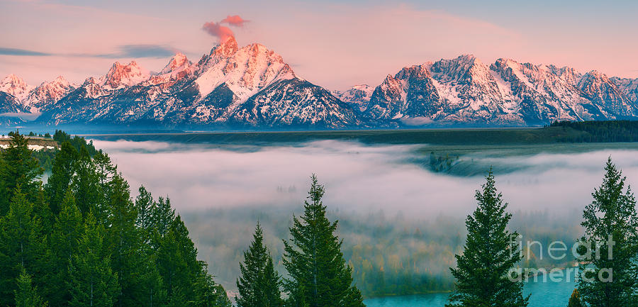 Snake River Overlook - Grand Teton National Park Photograph by Henk Meijer Photography