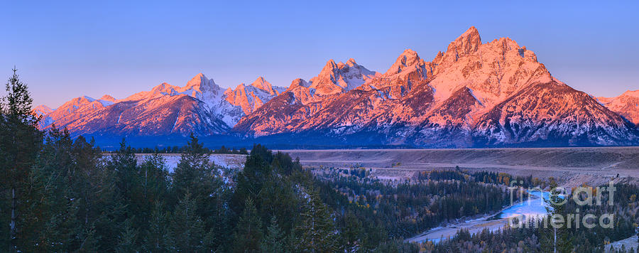Snake River Overlook Morning Sunrise Photograph by Adam Jewell