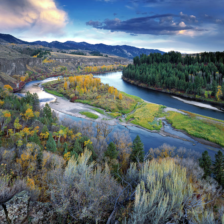 Nature Photograph - Snake River Ridge 2 by Leland D Howard Nature Photograph - Snake River Ridge 2 by Leland D Howard