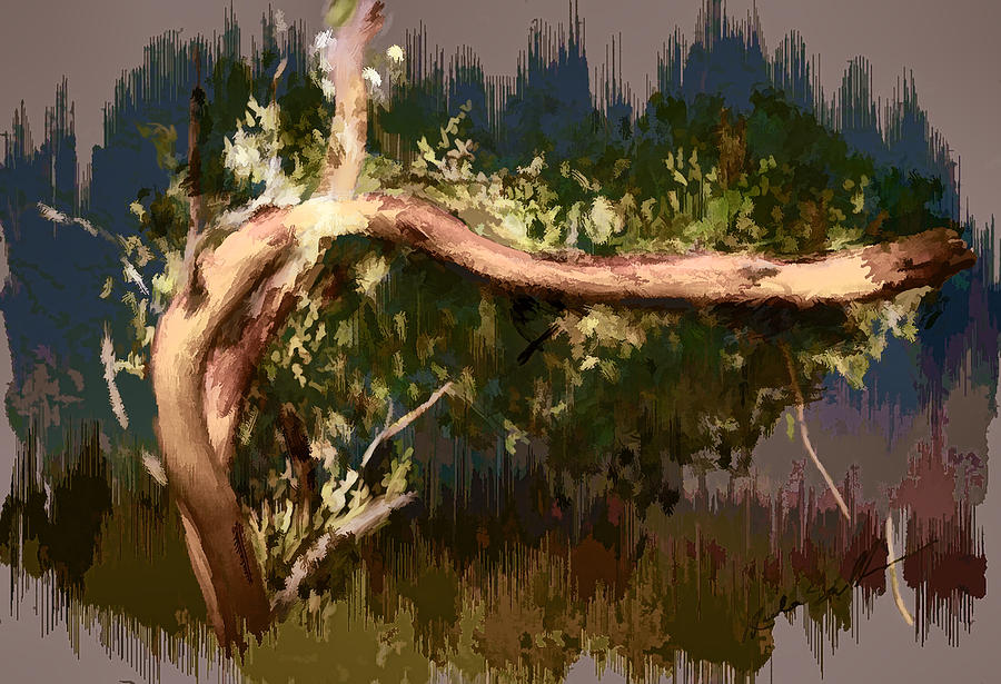 Tree Digital Art - Snake Tree by Dale Stillman