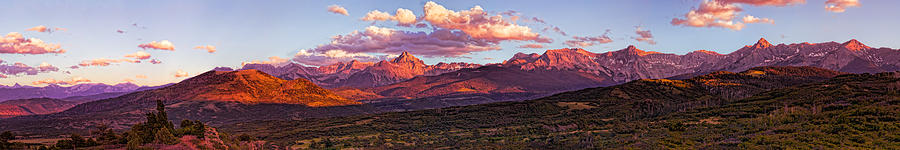 Sneffels Range Sunset Photograph by Rick Wicker