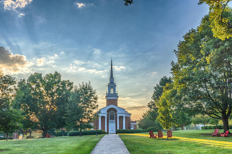 Snidow Chapel at Lynchburg College Photograph by Steve Hammer