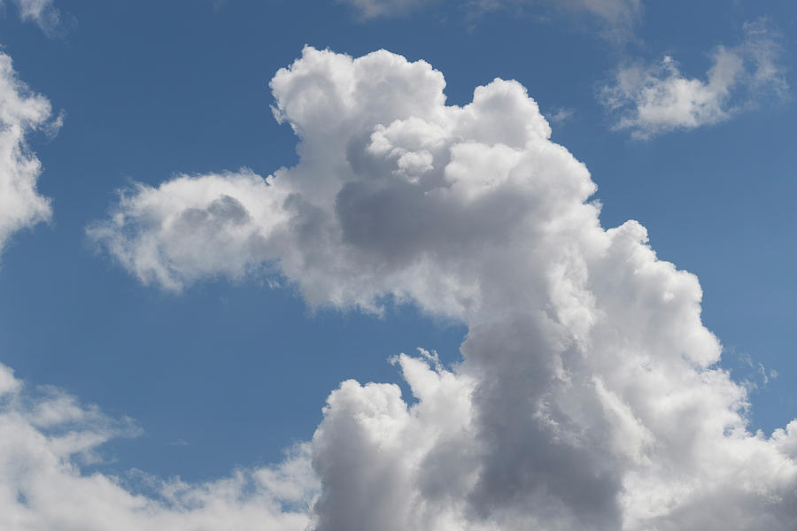 Snoopy Cloud Photograph by David Pyatt