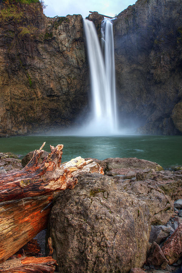 Snoqualmie Falls Photograph by James Marvin Phelps