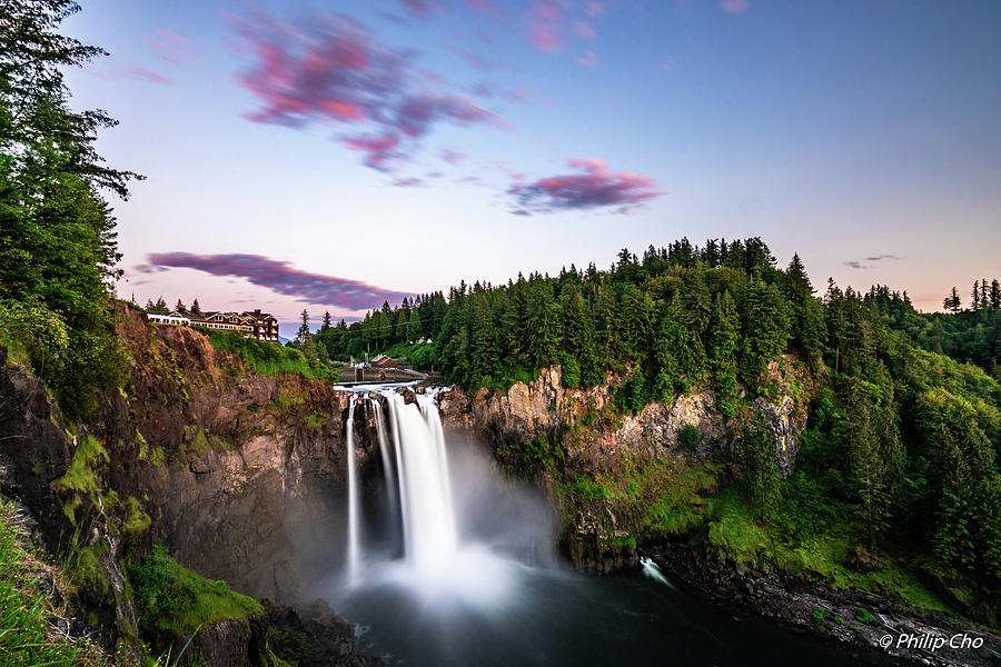 Snoqualmie falls Photograph by Philip Cho