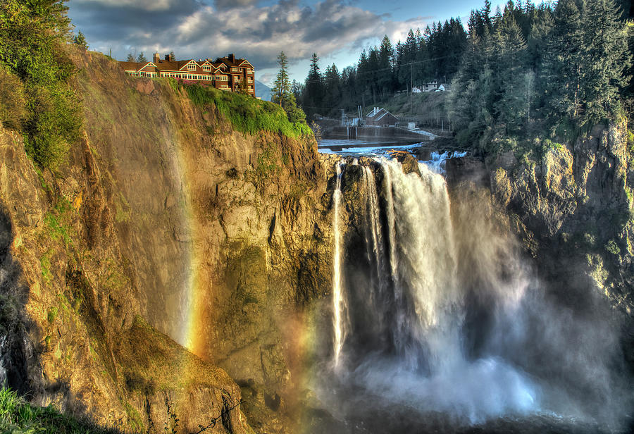 Snoqualmie Falls, Washington Photograph by Greg Sigrist