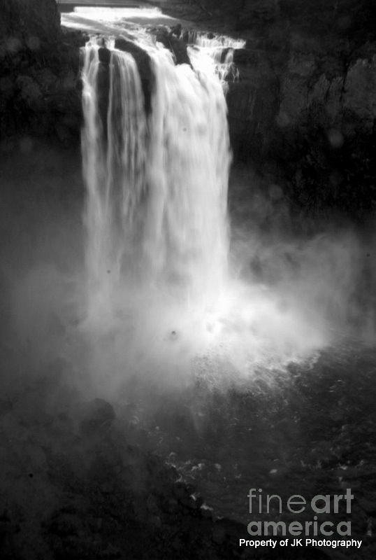 Snoqulamie Falls Photograph by JK Photography