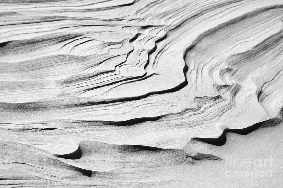 Snow Abstract Photograph by Kimberly Blom-Roemer