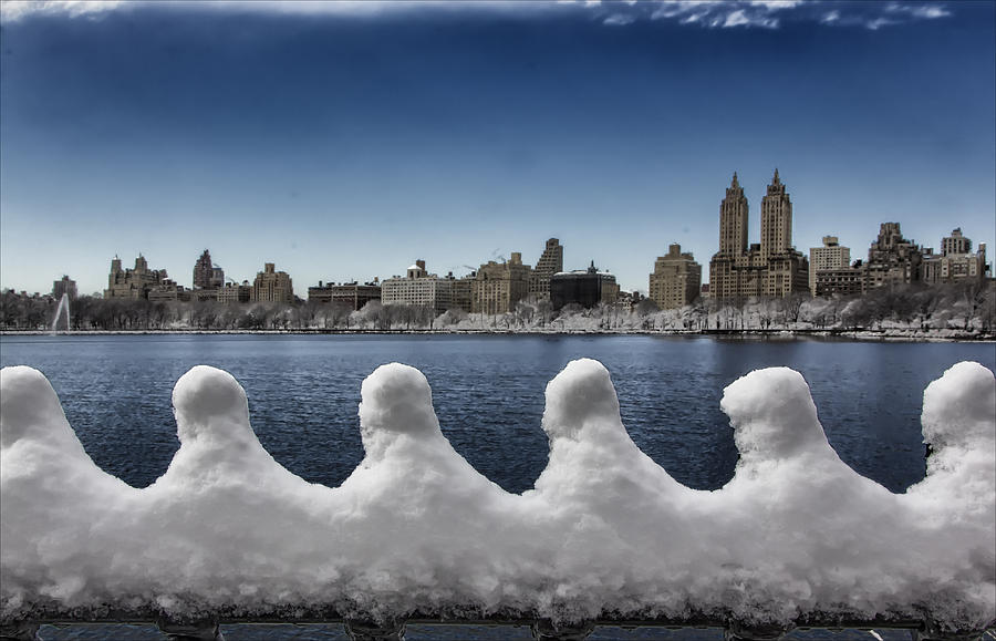 Snow and Skyline Photograph by Robert Ullmann