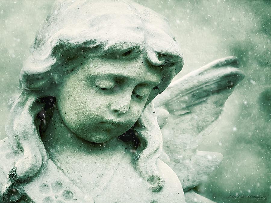 Snow Angel, Ethereal Angel Art Photograph by Melissa Bittinger