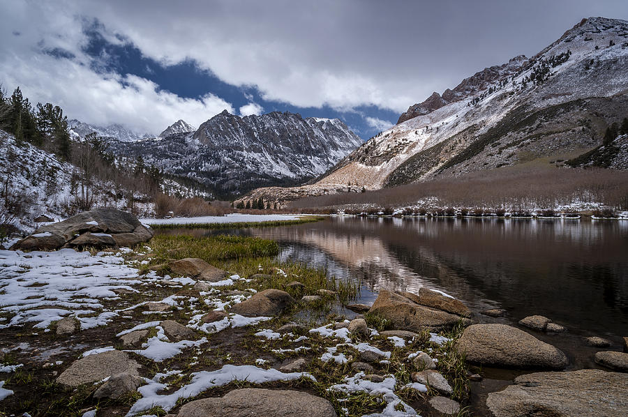 Mountain Photograph - Snow at North Lake by Cat Connor