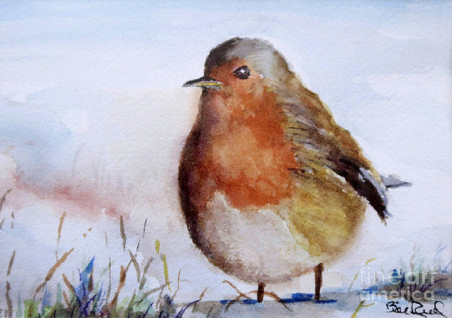 Snow Bird Painting by William Reed