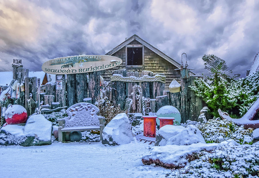 Snow Bungalow Photograph by Bill Posner